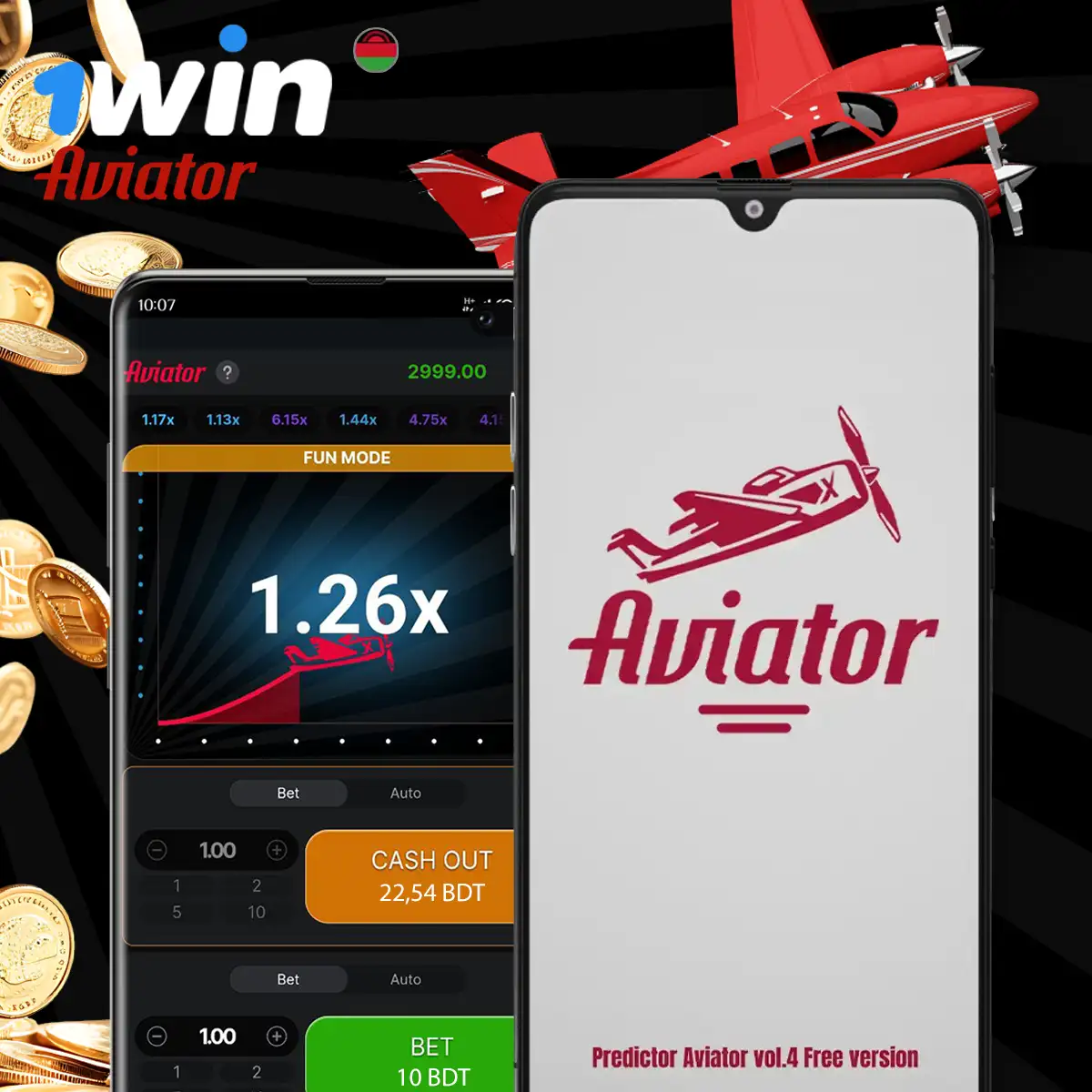 1Win aviator predictor app