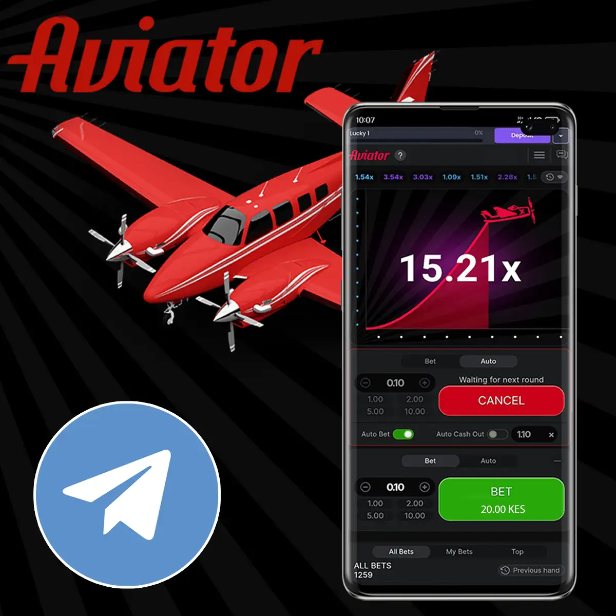 Aviator Signals in Telegram Malawi