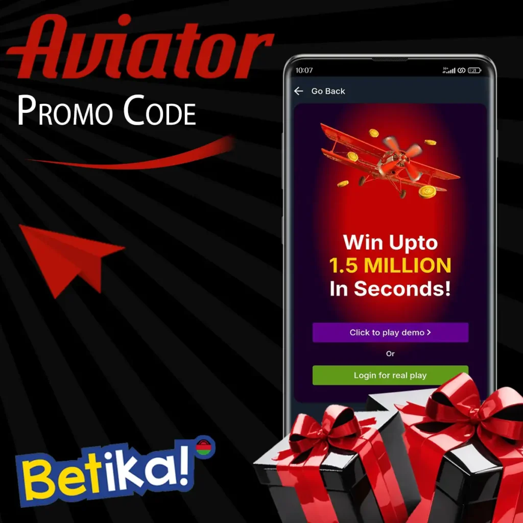 Betika Aviator promotional code