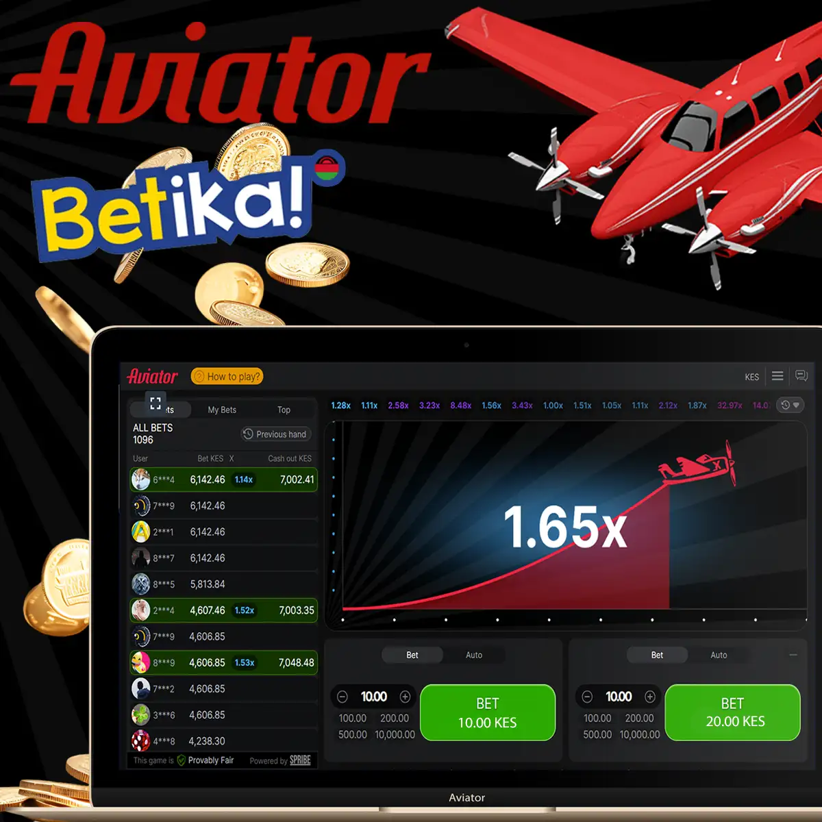 Aviator Betika review