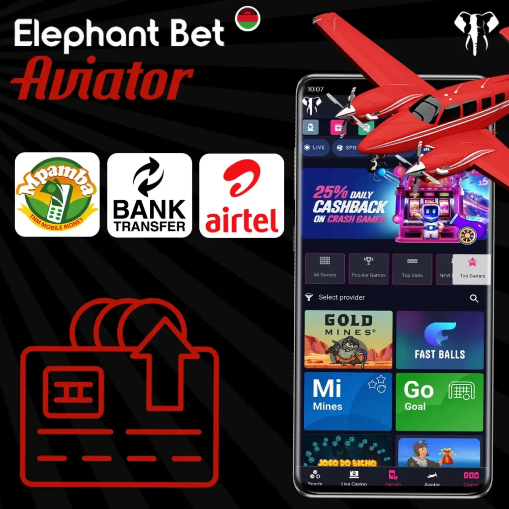 How to replenish the account in Elephantbet