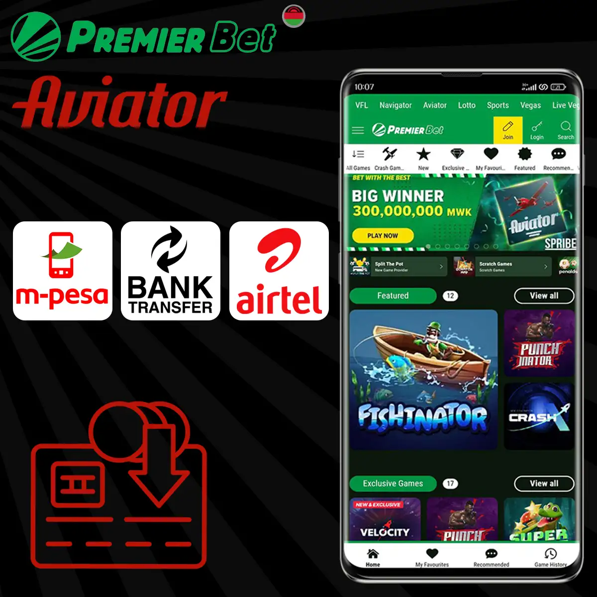 How to withdraw funds from PremierBet account