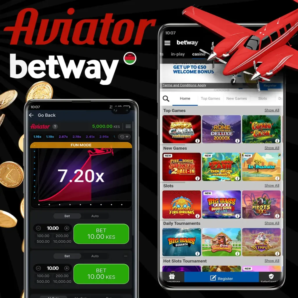 Bet on Aviator Betway