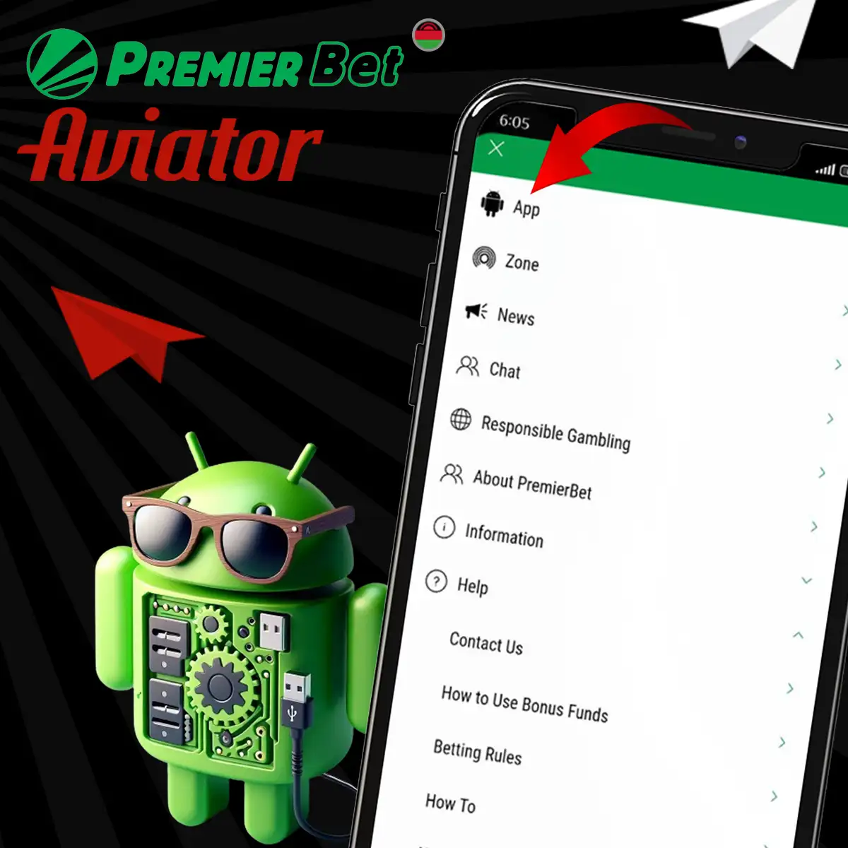 Premierbet app for Android phones