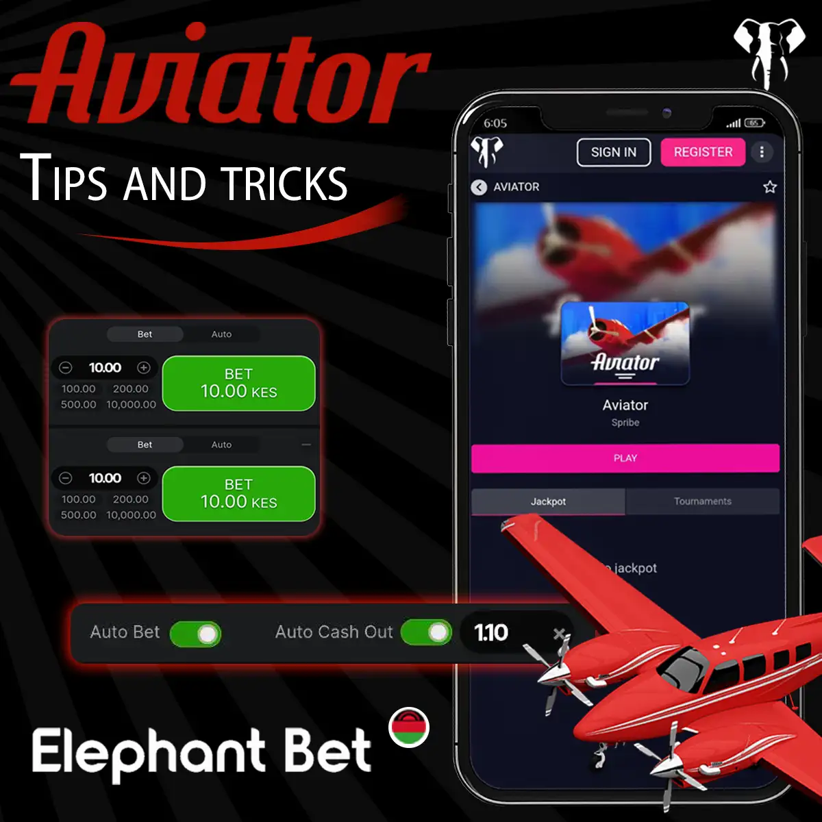 Tips and advice for playing Aviator Elephant bet